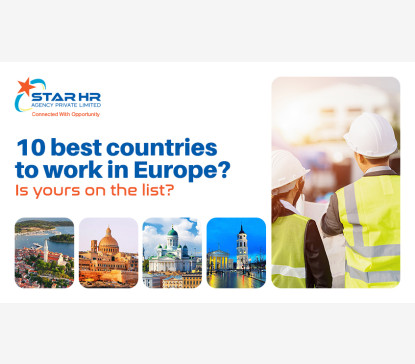 10 best countries to work in Europe? Is yours on the list?